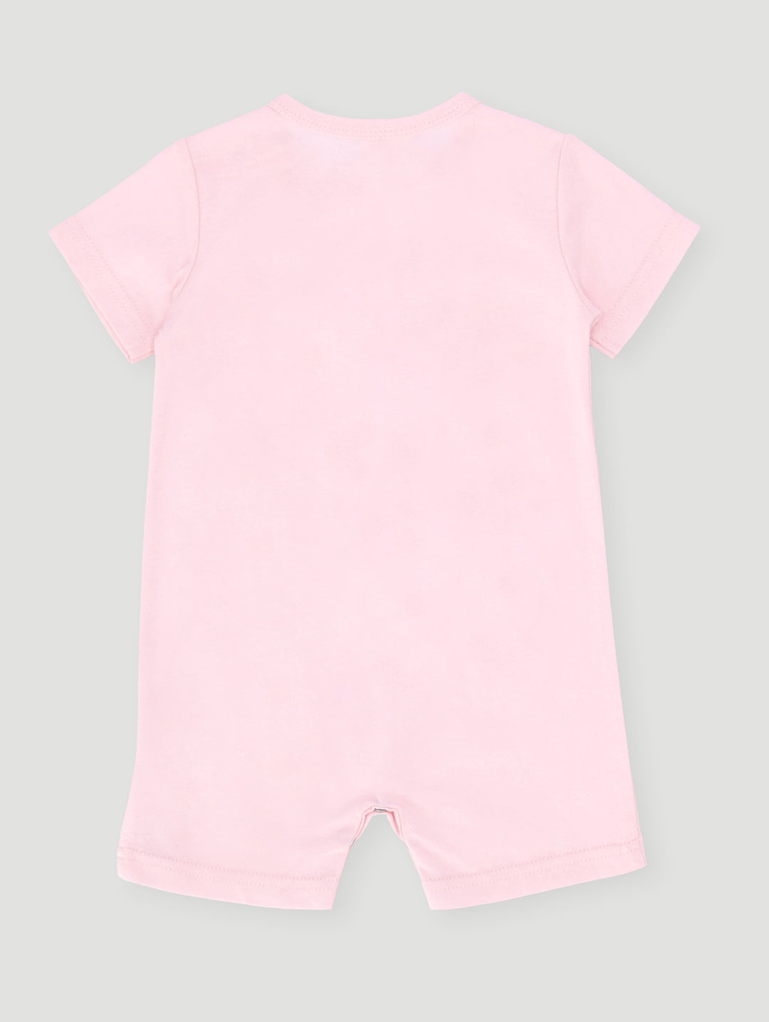 Baby Girls Flowers Romper - Light Pink