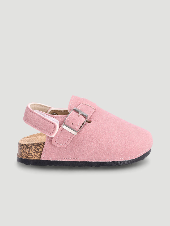 Baby Girls Slingback Closed Toe Sandal - Blush