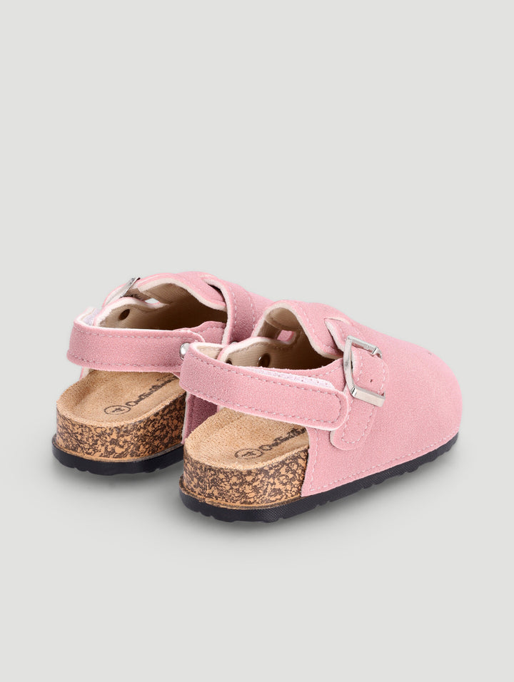 Baby Girls Slingback Closed Toe Sandal - Blush