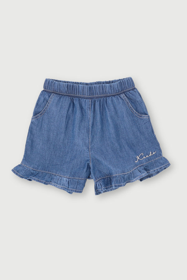 Keedo Baby Girls Denim Short - Denim