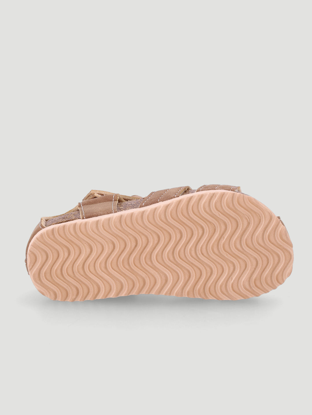 Pre-Boys Closed Toe Health Sandal - Taupe