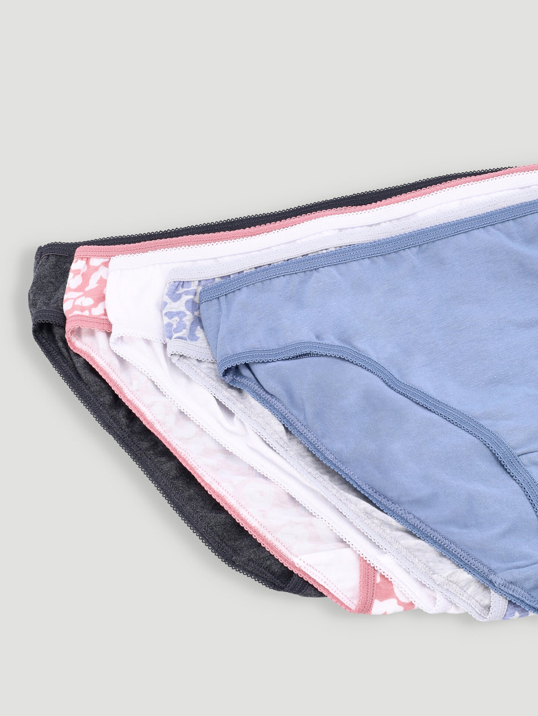 5 Pack Cotton Bikini - Multi