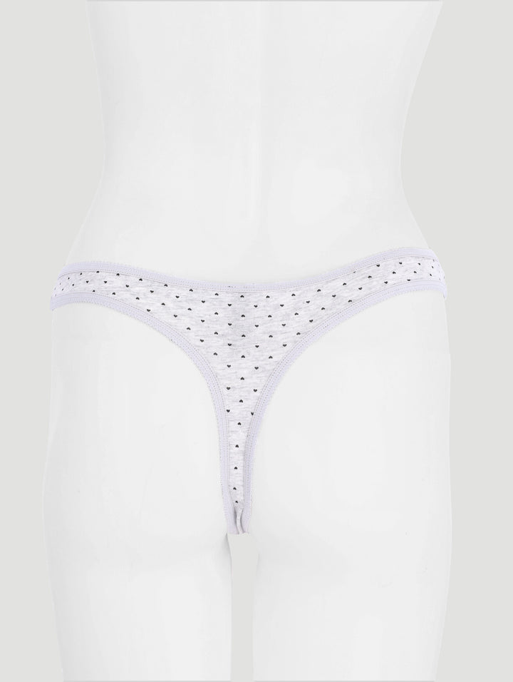 5 Pack Cotton Thong - Multi