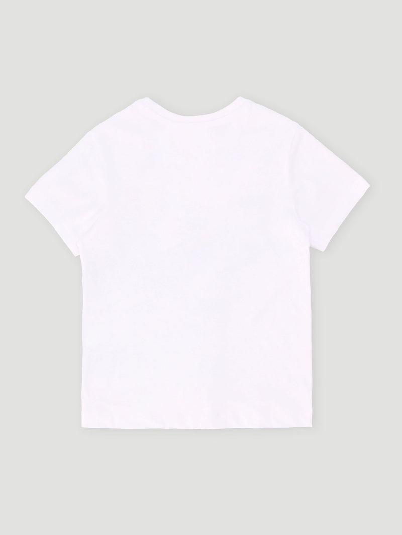 Pre-Girls Bianca Printed Tee - White