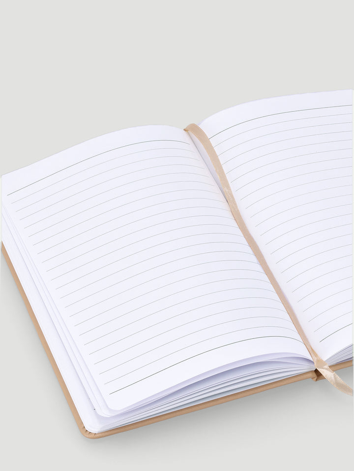 A5 Bows Printed Cover Lined Notebook