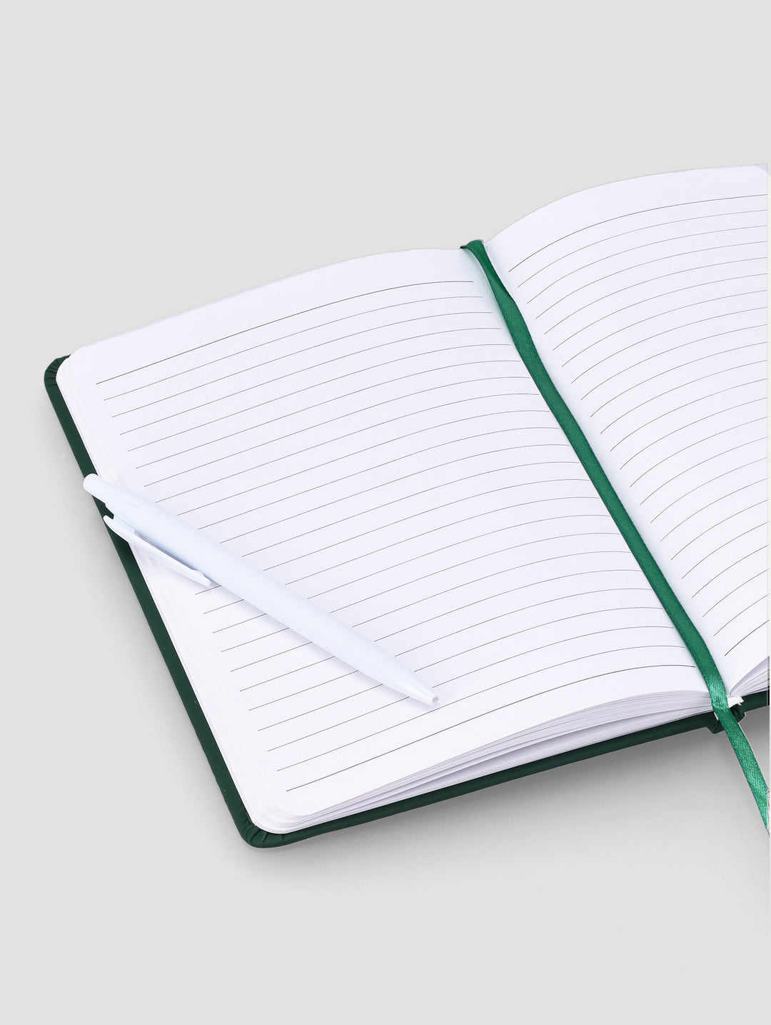 A5 Wild Flowers Printed Cover Lined Notebook with Pen