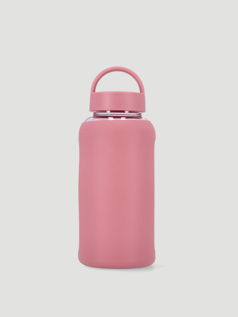 Nude Medium Glass Bottle with Silicone Cover - 800ML