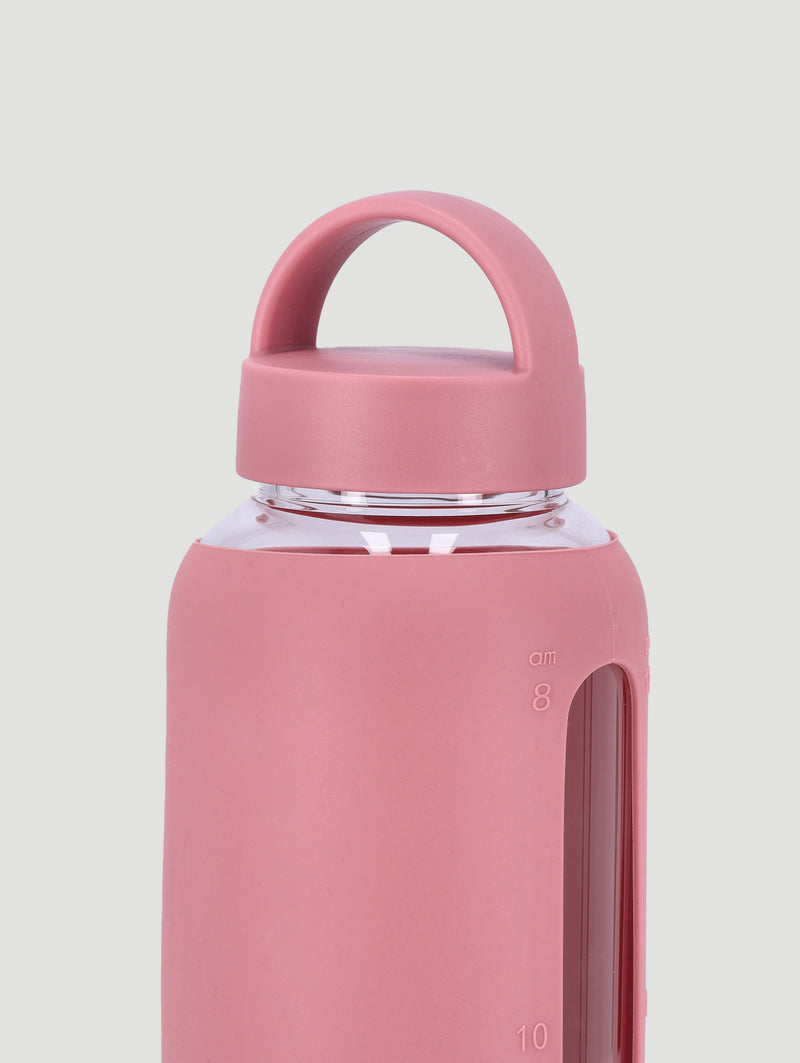 Nude Medium Glass Bottle with Silicone Cover - 800ML