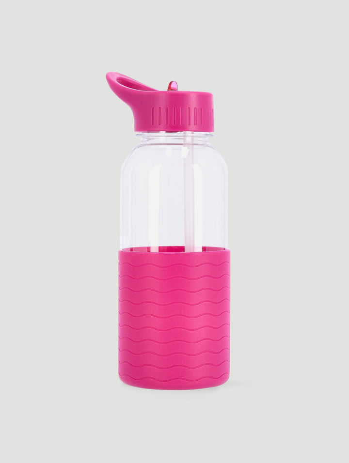 Plastic Silicone Bottle - Dark Pink