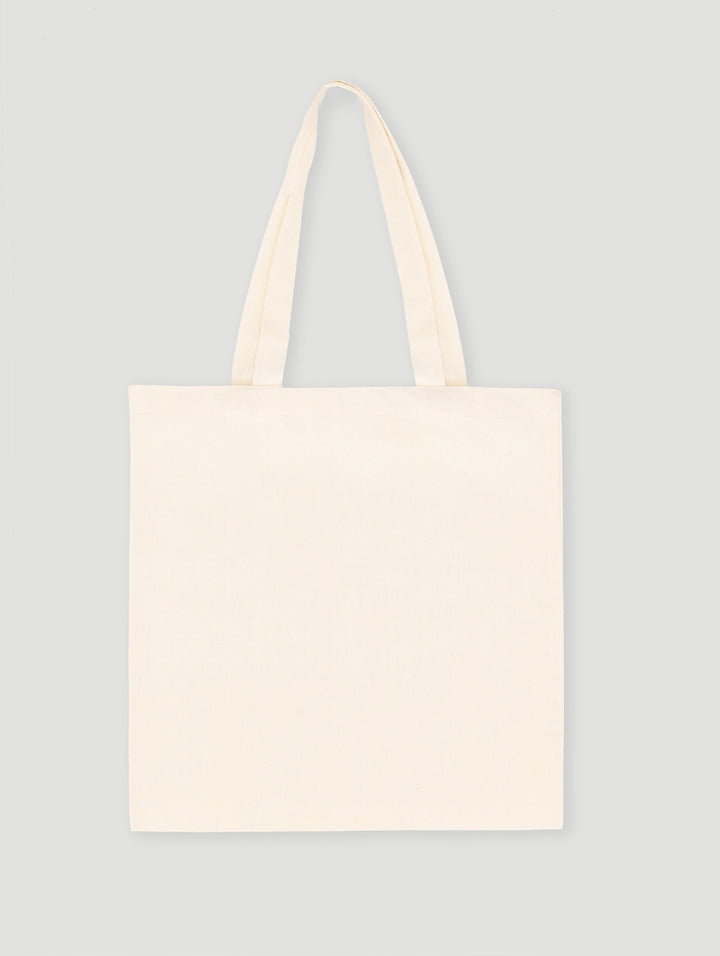 I'm Just a Girl Bow Printed Tote Bag