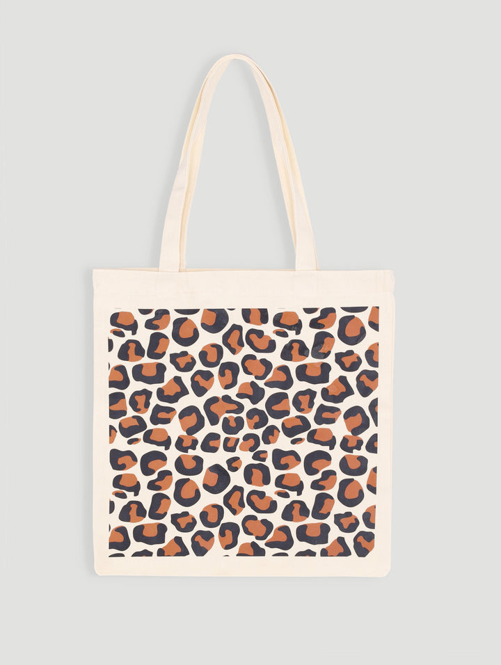 Leopard Print Tote Bag