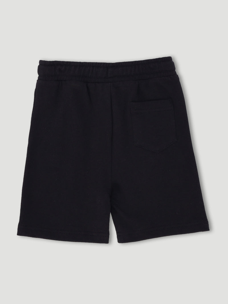 Pre-Boys Spiderman Foil Shorts - Black