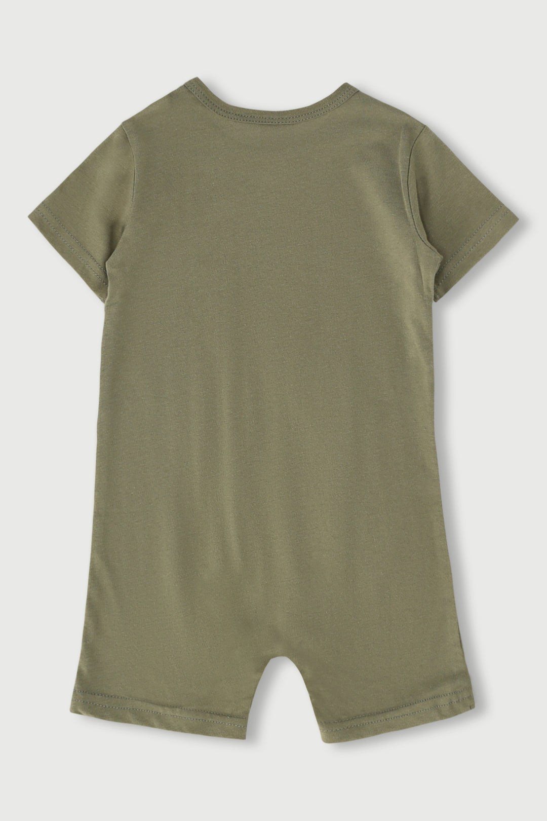 Baby Boys Daddy's Little Explorer Romper - Fatigue
