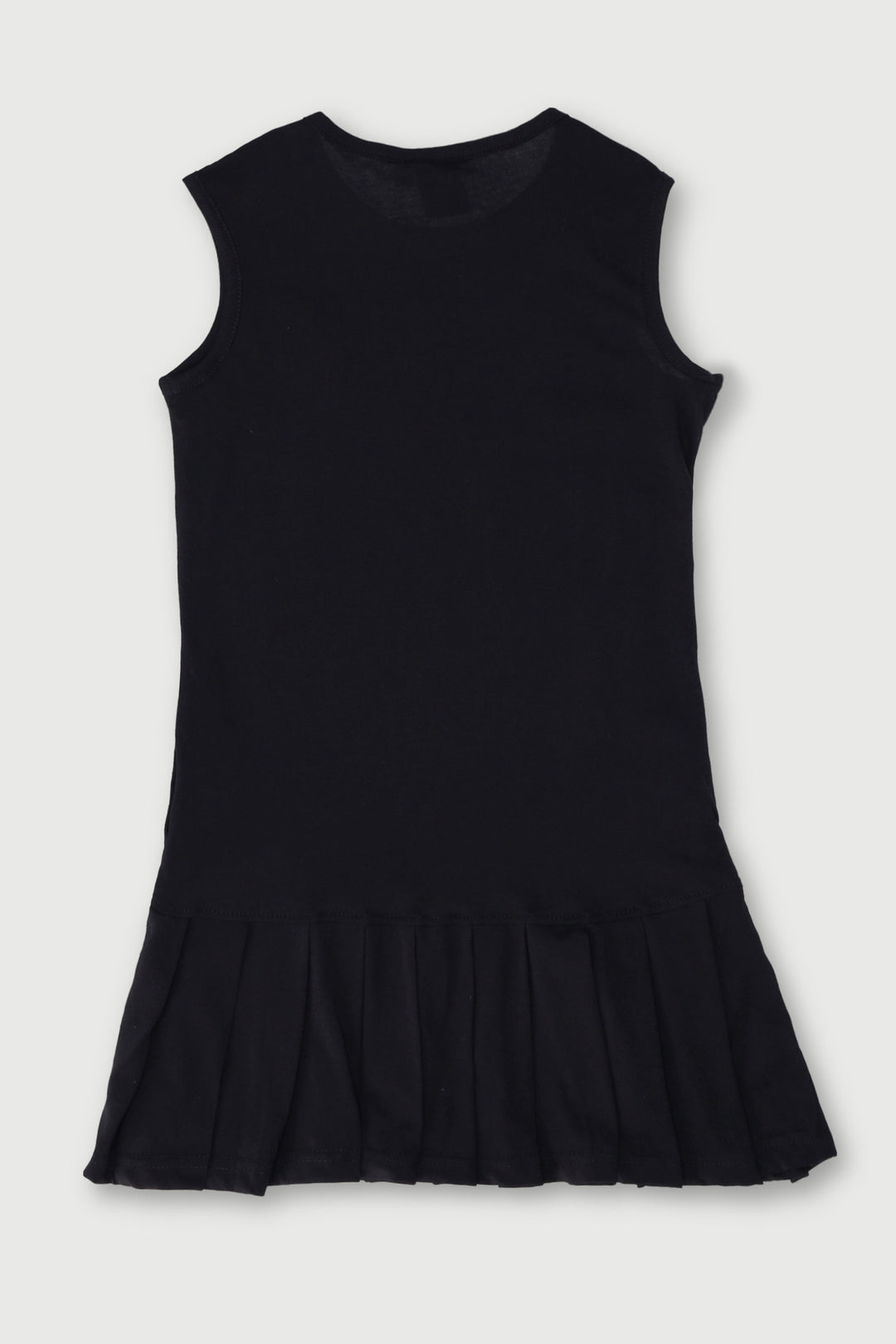 Pre-Girls Anna Pleated Dress - Black