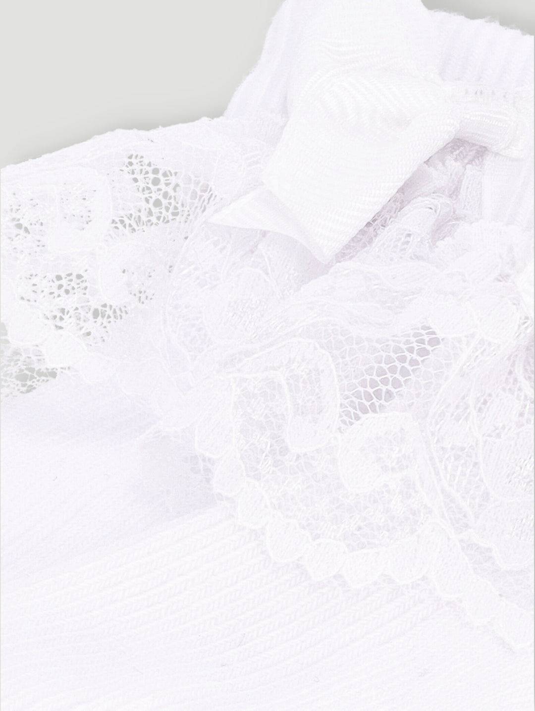 Keedo Baby Girls 2 Pack Fashion Socks - White