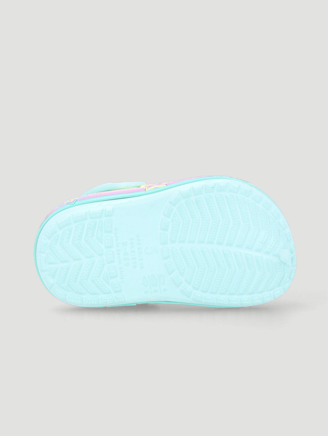 Pre-Girls Star Strip Clog - Mint