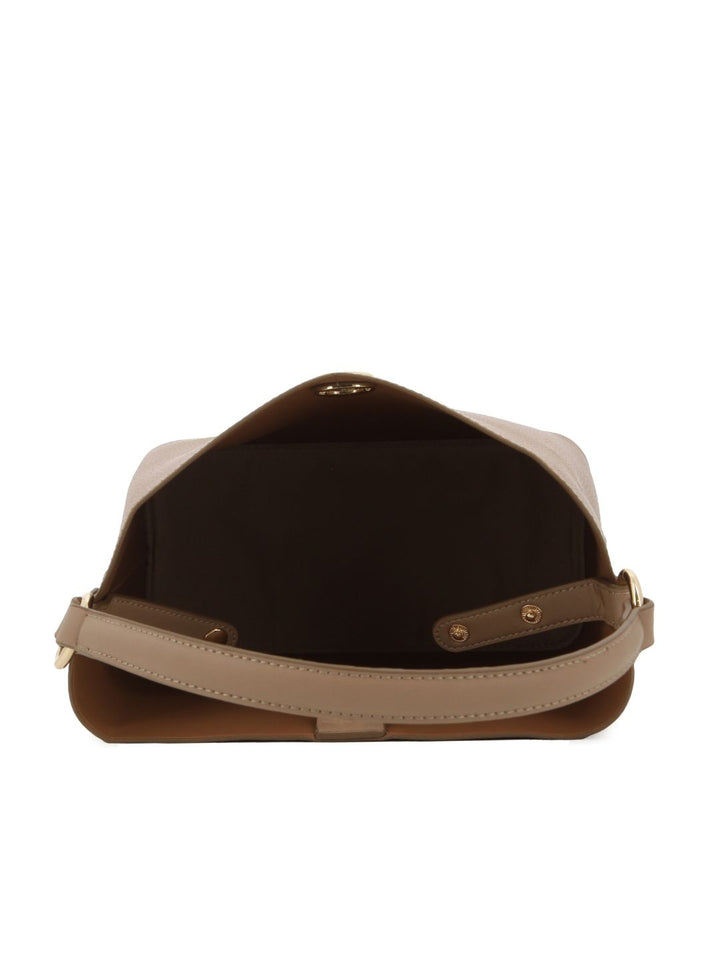 Bucket Bag With Inner Pouch - Tan