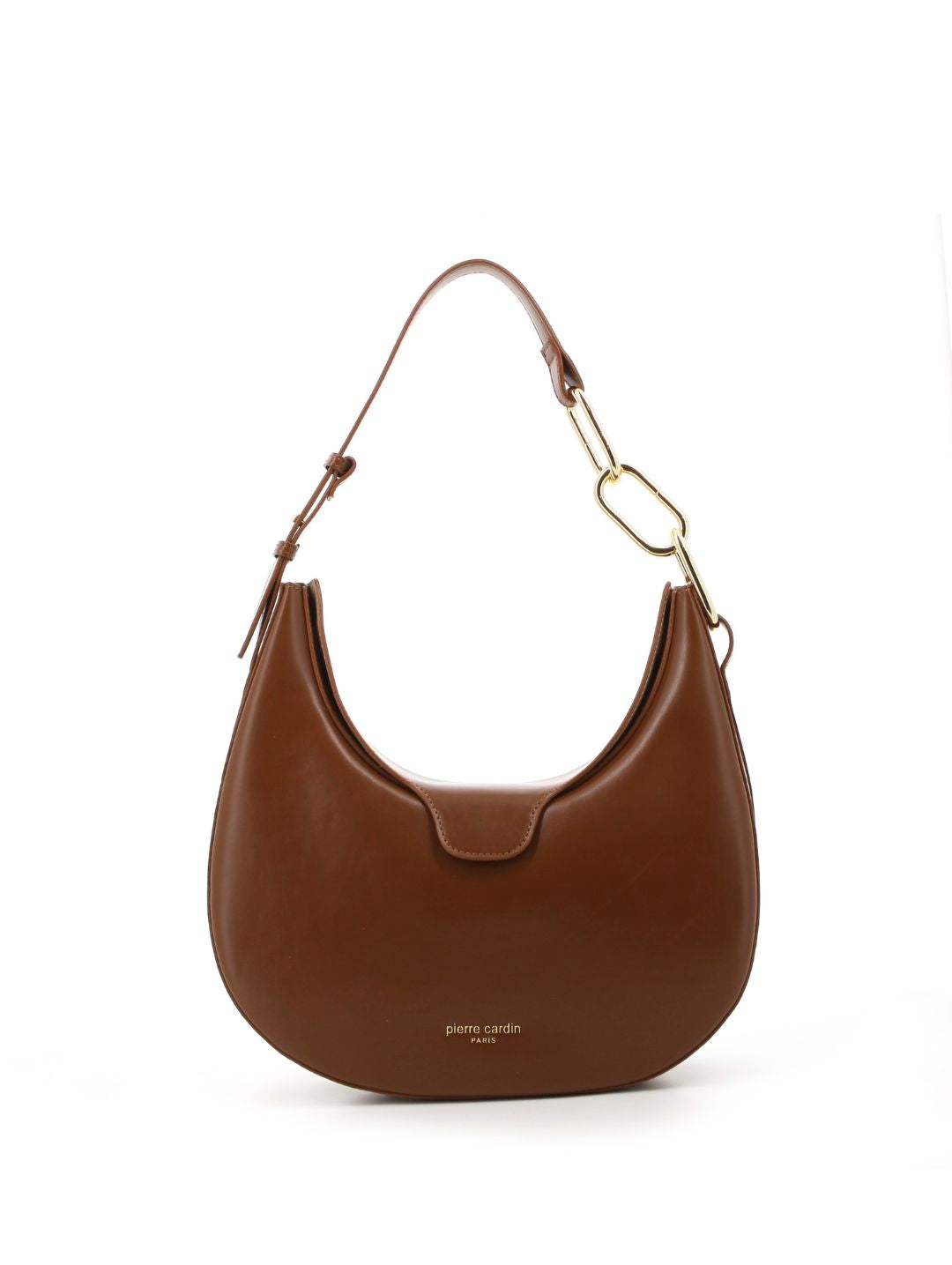 Lorena Link Handle Hobo Bag - Mocha