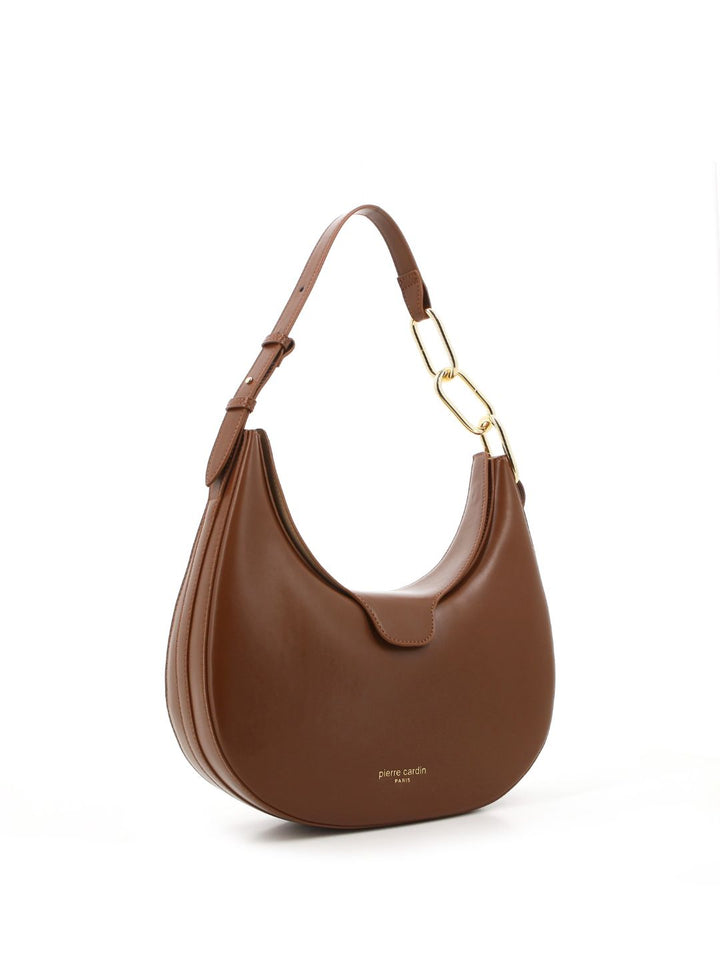 Lorena Link Handle Hobo Bag - Mocha