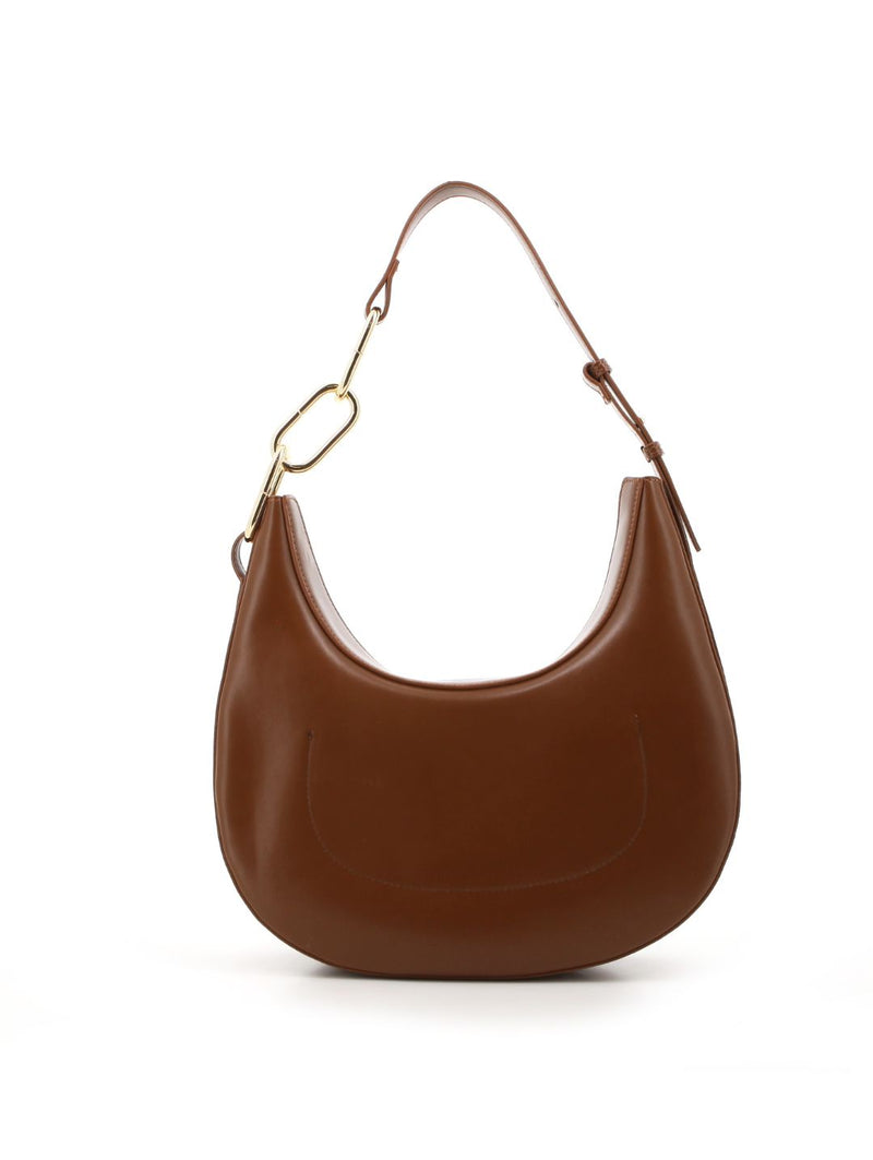 Lorena Link Handle Hobo Bag - Mocha