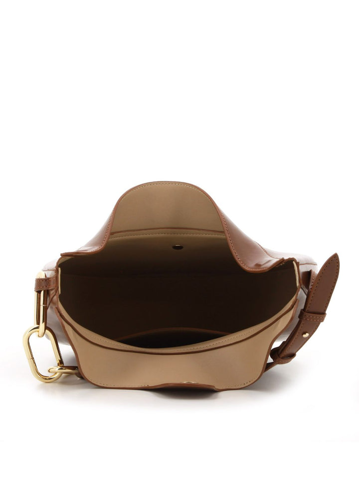 Lorena Link Handle Hobo Bag - Mocha