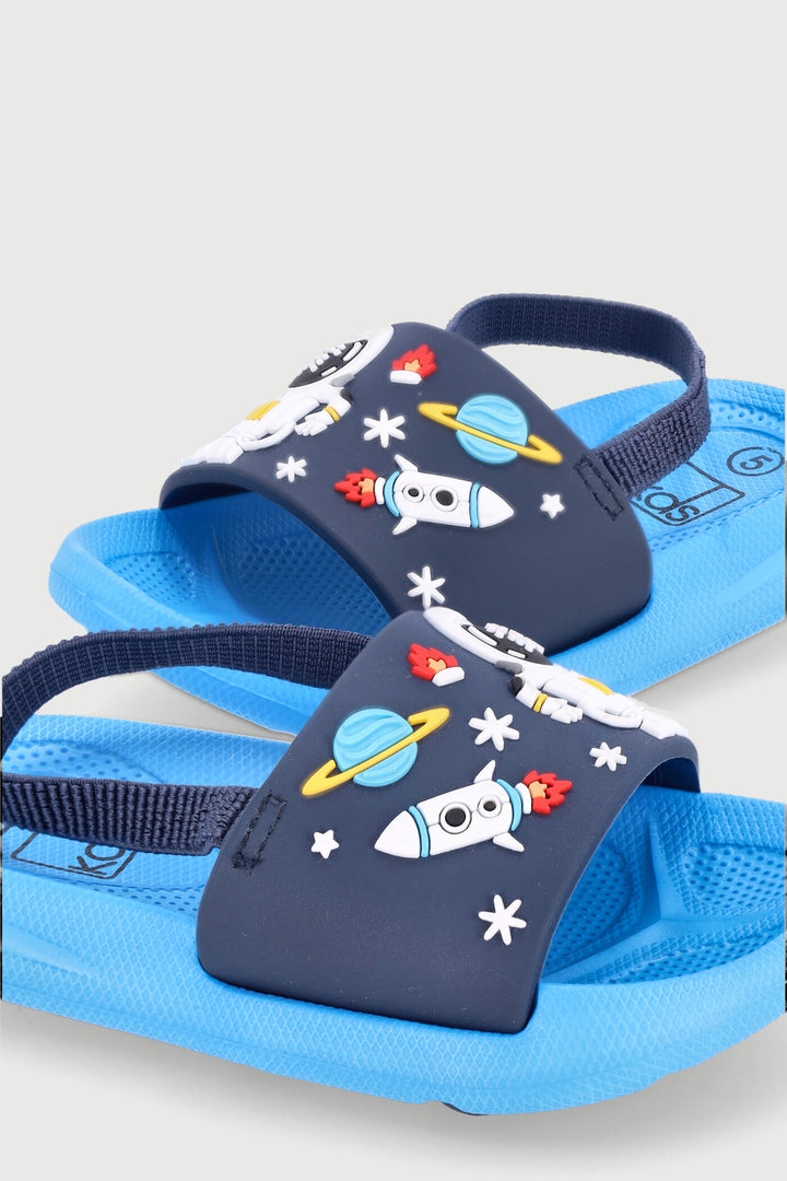 Pre-Boys Space Pool Slide - Blue