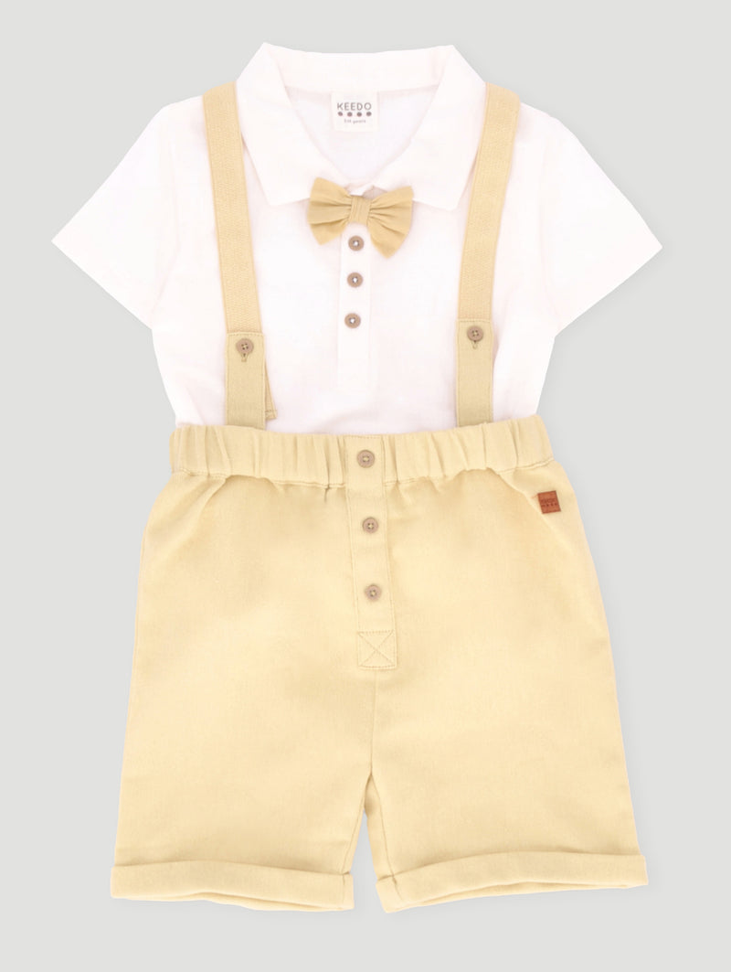 Keedo Boys Occasion Set - White