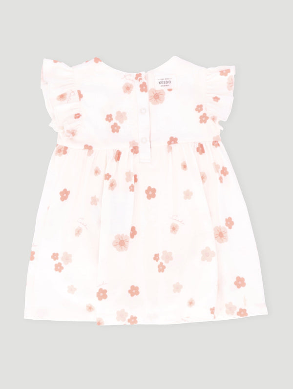 Keedo Baby Girls Jungle Ellie Bloomer - Cream