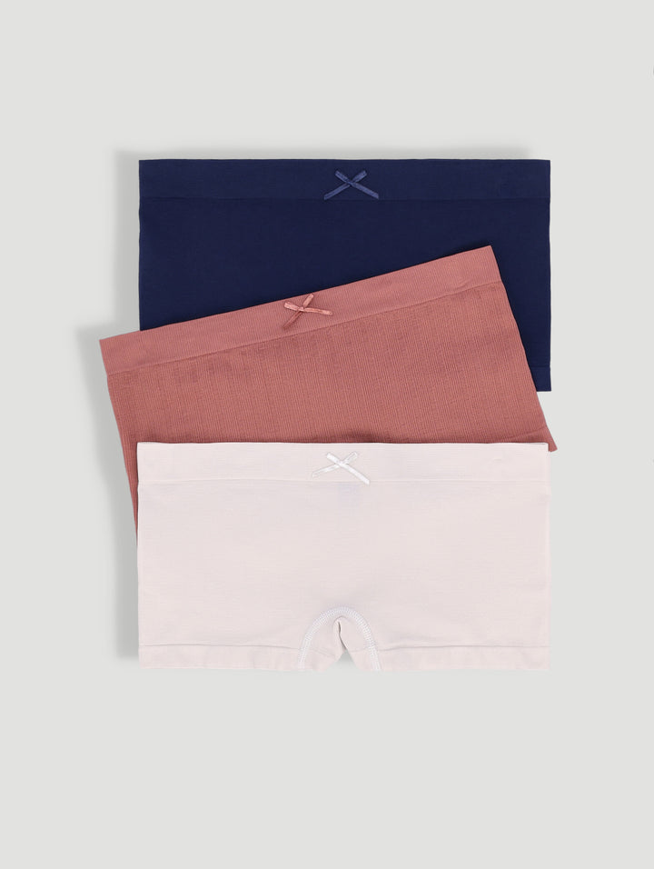 3 Pack Seamless Boyleg - Multi