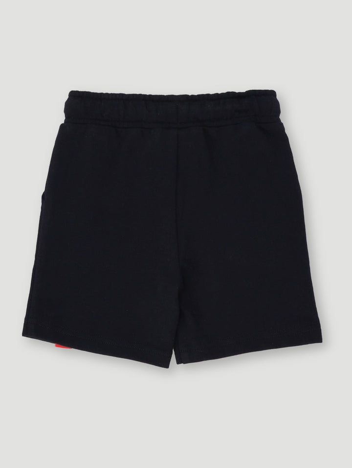 Pre-Boys Spiderman Fleece Short - Black