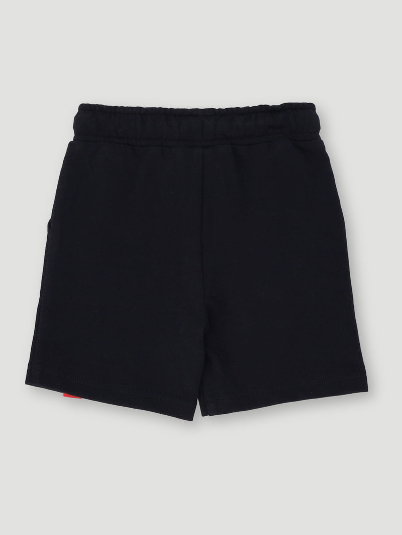 Pre-Boys Spiderman Fleece Short - Black