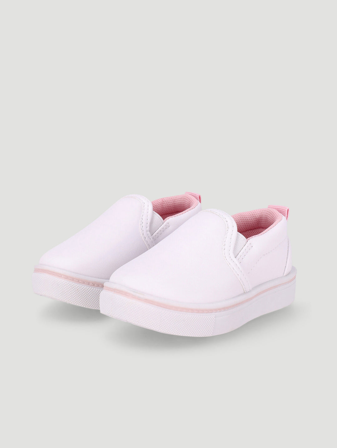 Baby Girls Canvas Sneaker - White