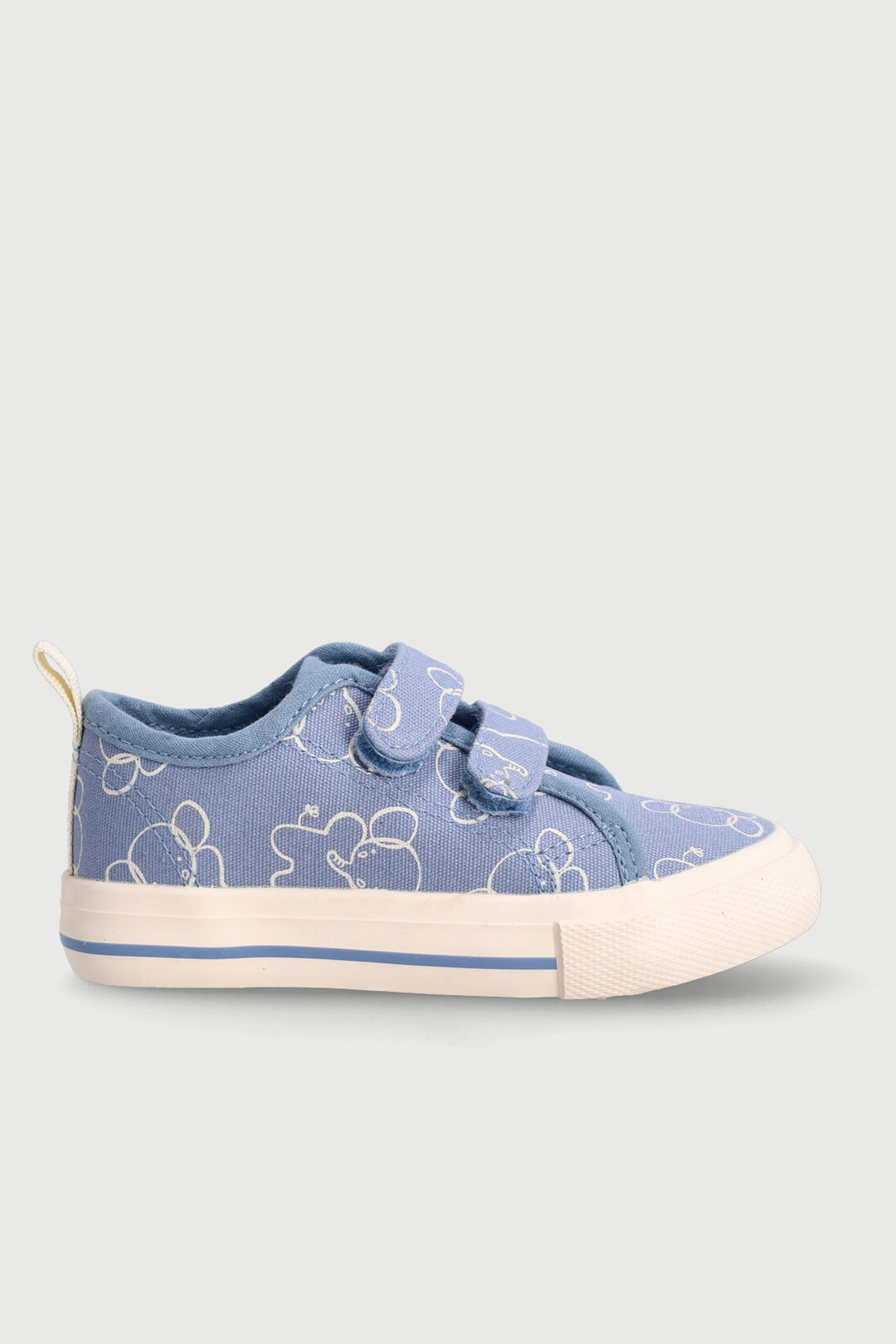 Baby Boys Printed Canvas Sneakers - Blue
