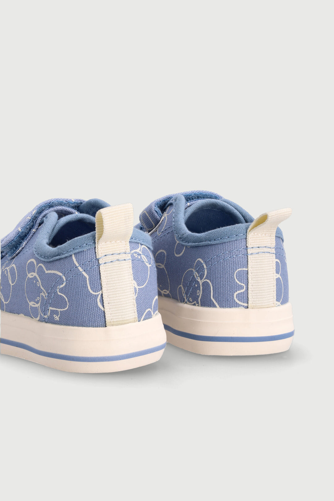 Baby Boys Printed Canvas Sneakers - Blue