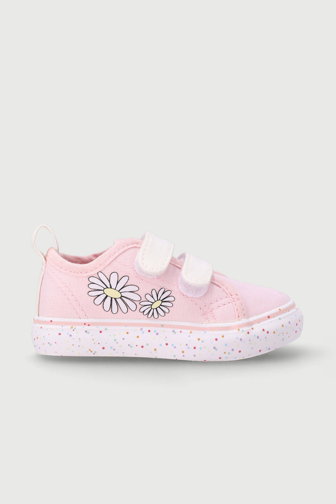 Baby Girls Daisy Printed Outsole Sneaker - Pink