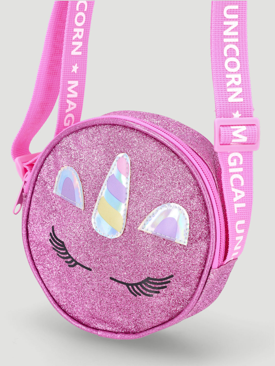 Pre-Girls Unicorn Sling Bag - Pink