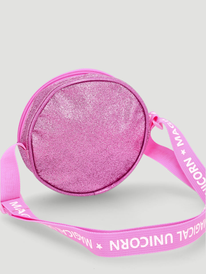 Pre-Girls Unicorn Sling Bag - Pink