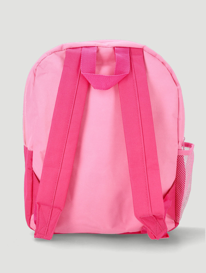 Pre-Girls Unicorn Debossed Backpack - Pink