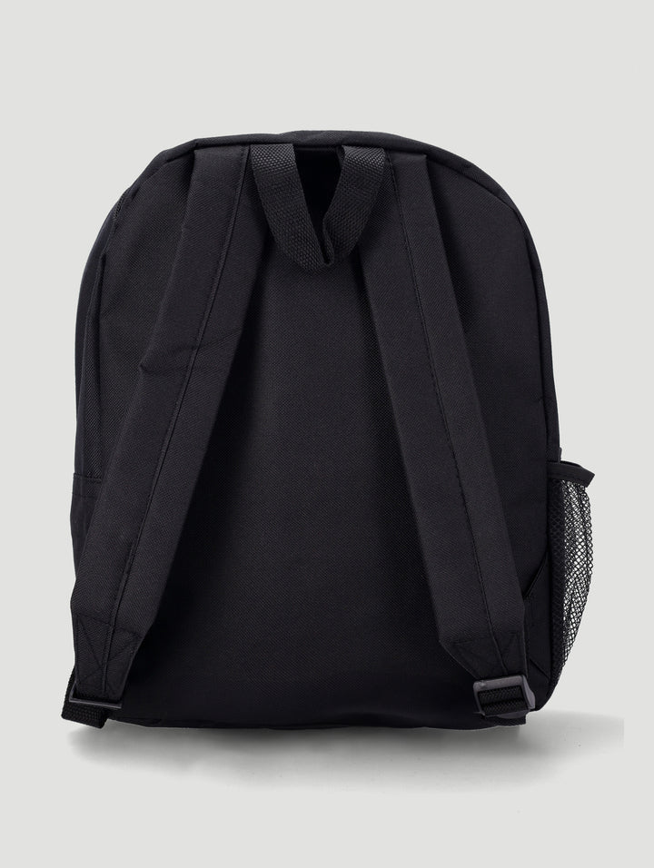 Pre-Boys Racing Car Debossed Backpack - Black