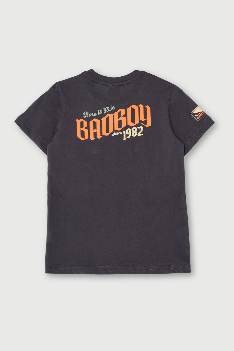 Pre-Boys Motorbike Tee - Grey