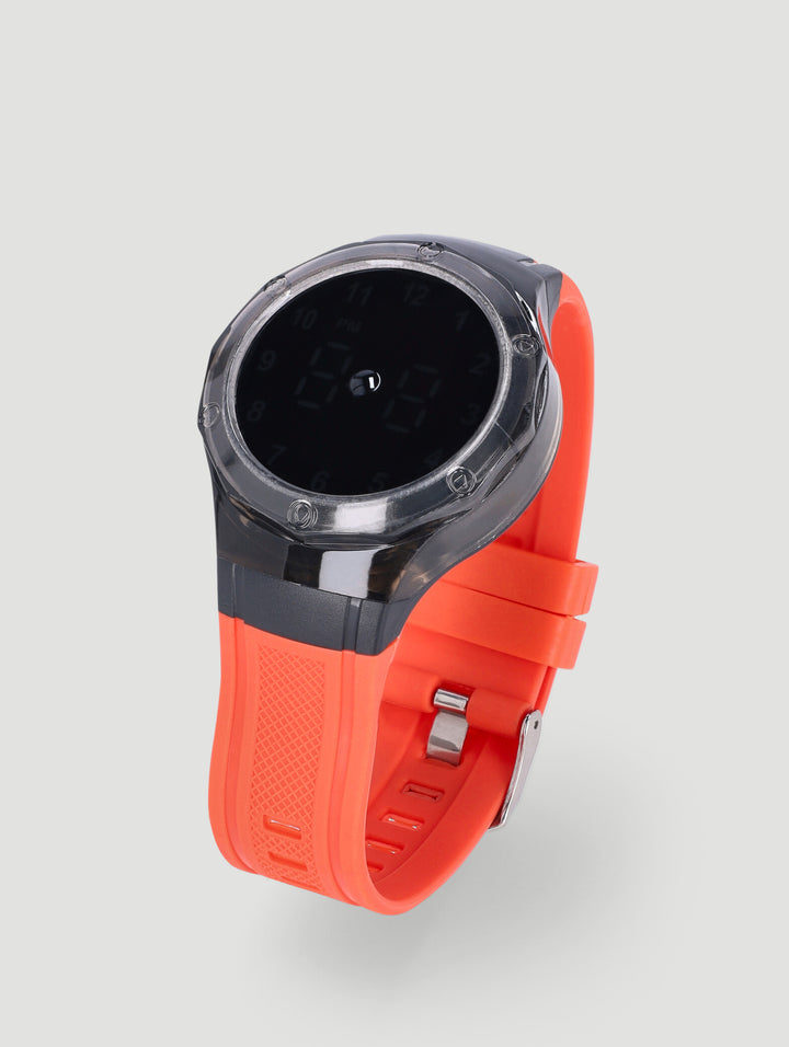 Pre-Boys Digital Shock Watch - Burnt Orange