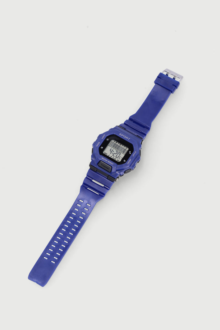 Pre-Boys Digital Shock Watch - Navy
