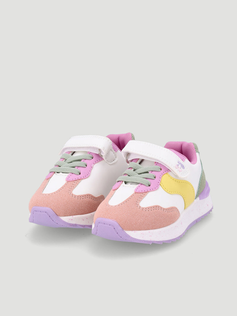 Pre-Girls Multi Retro Sneaker