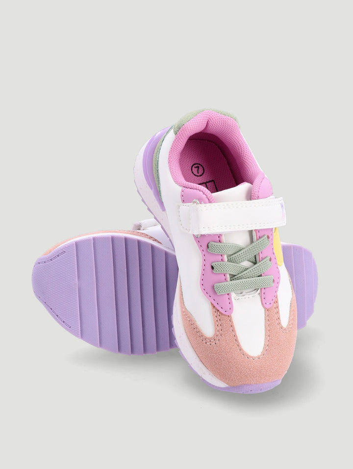 Pre-Girls Multi Retro Sneaker