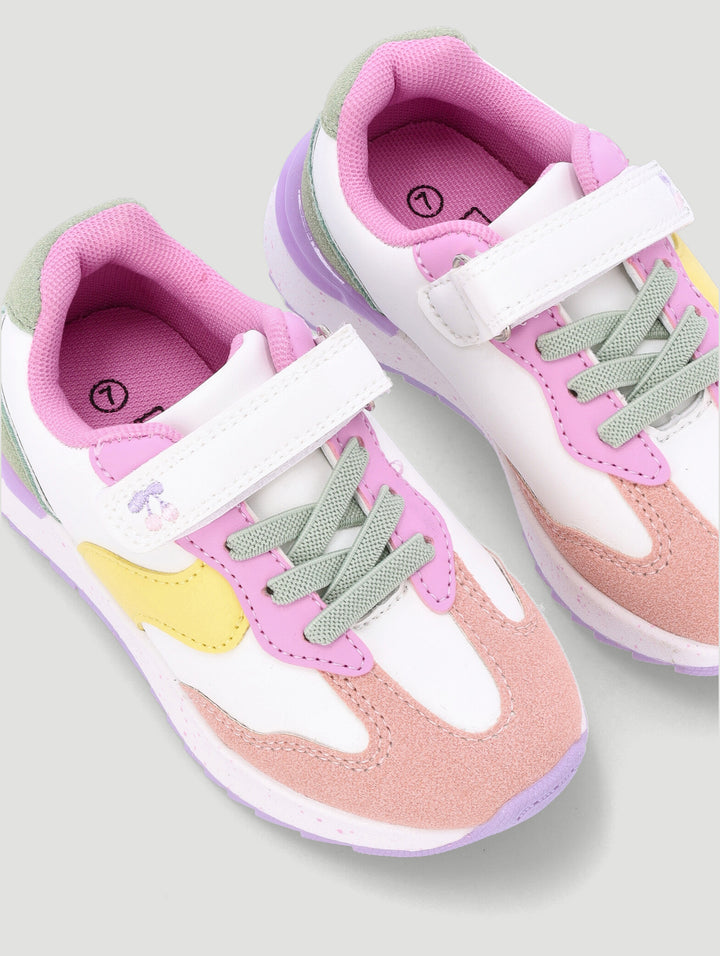 Pre-Girls Multi Retro Sneaker