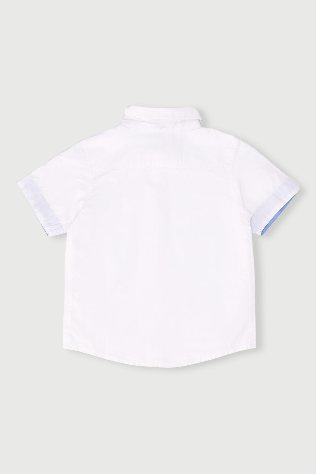 Pre-Boys Bow Tie Shirt - White