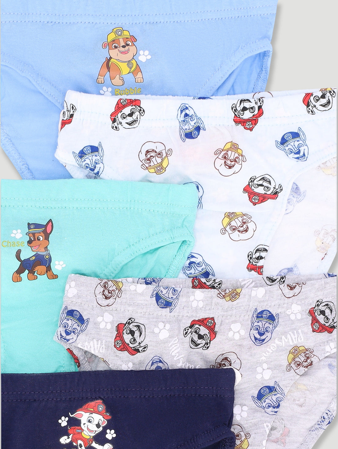 Pre-Boys 5 Pack Paw Patrol Brief - Multi