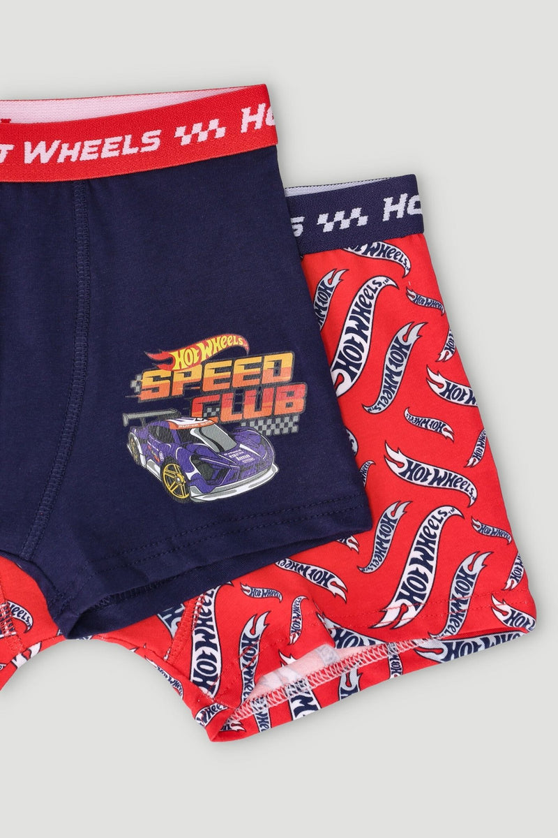 Pre-Boys 2 Pack Hot Wheels Boxers - Multi