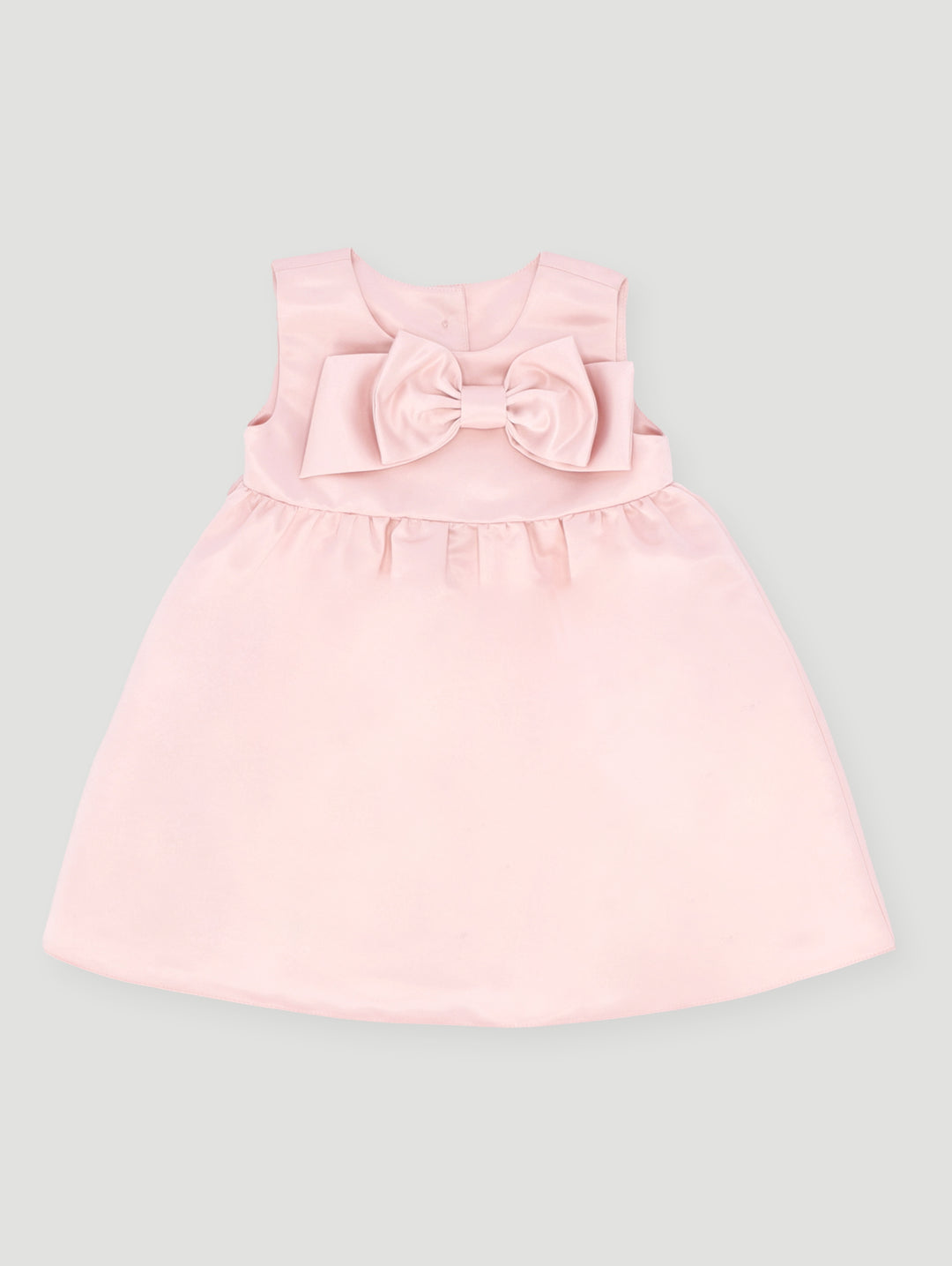 Baby Girls Smart Satin Bow Dress - Dusty Pink Edgars Baby Girls Smart Satin Bow Dress - Dusty Pink Edgars