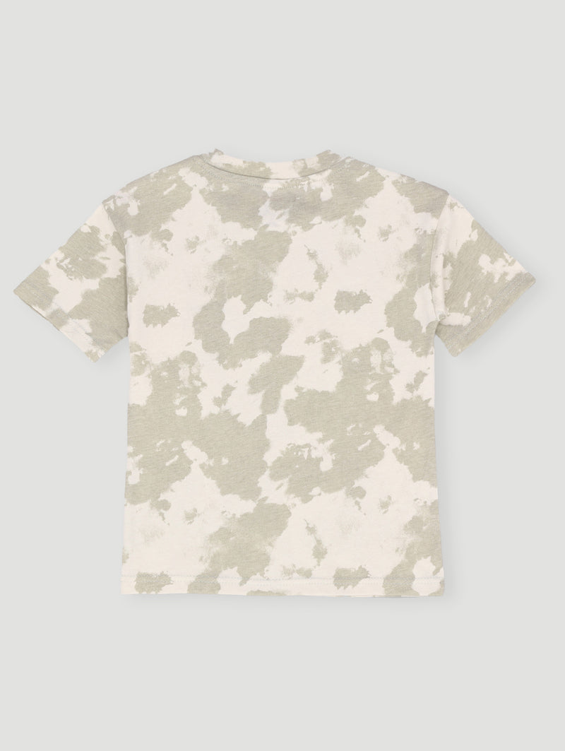 Pre- Boys New York Tie Dye Tee - Stone